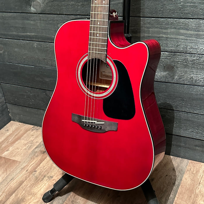 Takamine GD30CE Red Dreadnought Acoustic Electric Guitar