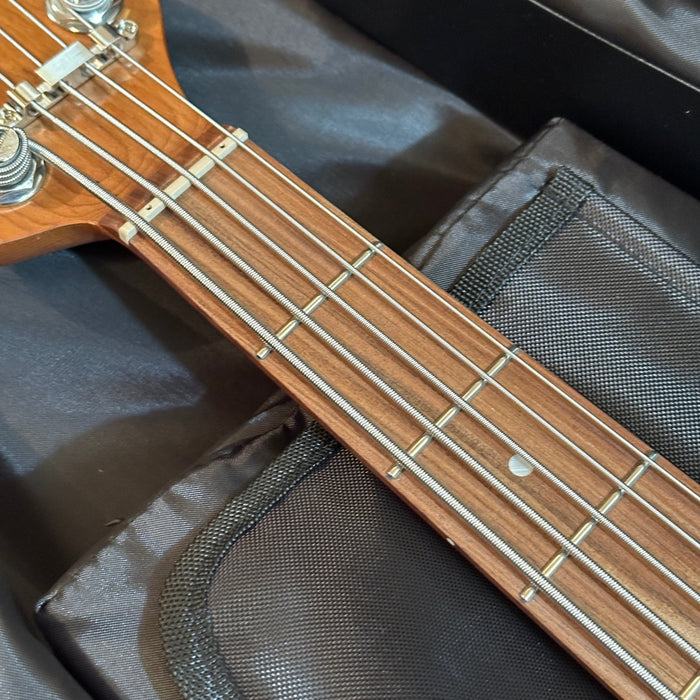 Sadowsky 2023 SMX MetroExpress JJ 5-String Morado Ice Blue Metallic Electric Bass Guitar B-stock
