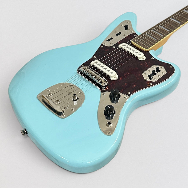 Fender Squier Classic Vibe '70s Jaguar FSR Limited-Edition Electric Guitar - Daphne Blue