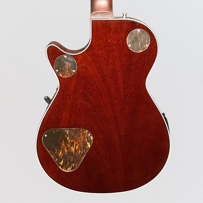 Gretsch G6134TFM-NH Nigel Hendroff Signature Penguin MIJ Electric Guitar - Amber Flame