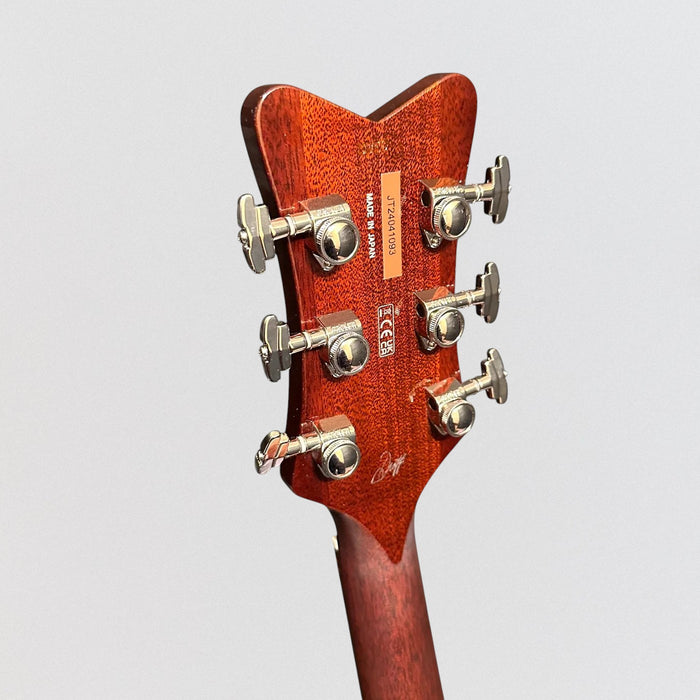 Gretsch G6134TFM-NH Nigel Hendroff Signature Penguin MIJ Electric Guitar - Amber Flame