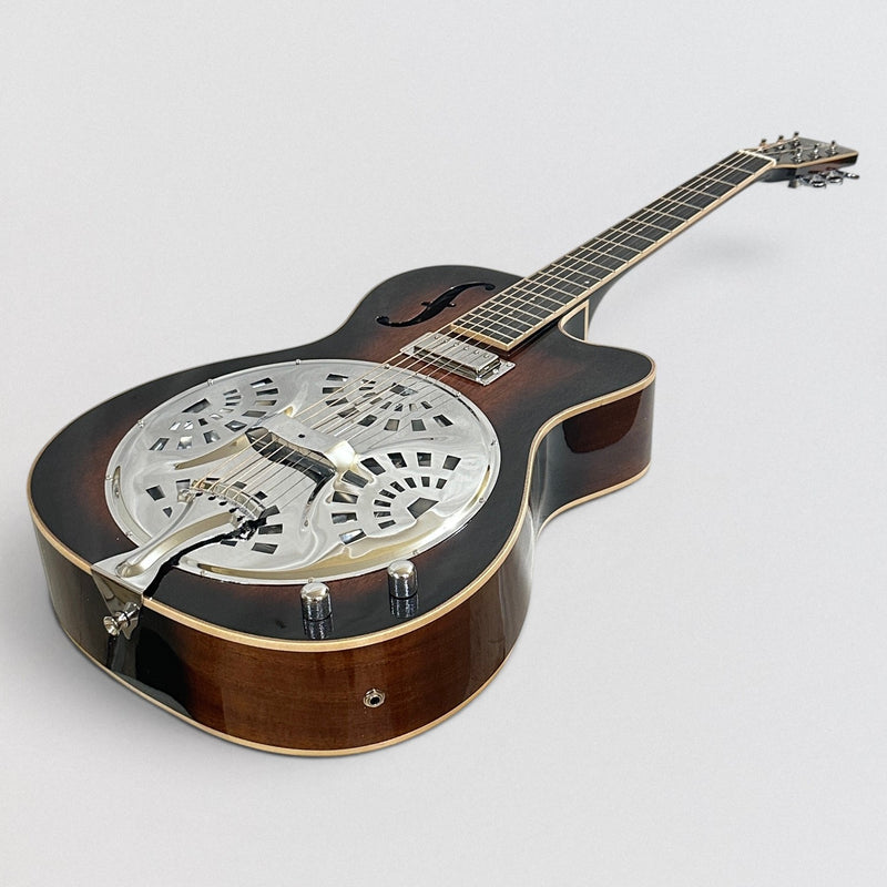 Danville RDL-70CEQ Resonator Acoustic Electric Guitar - Sunburst