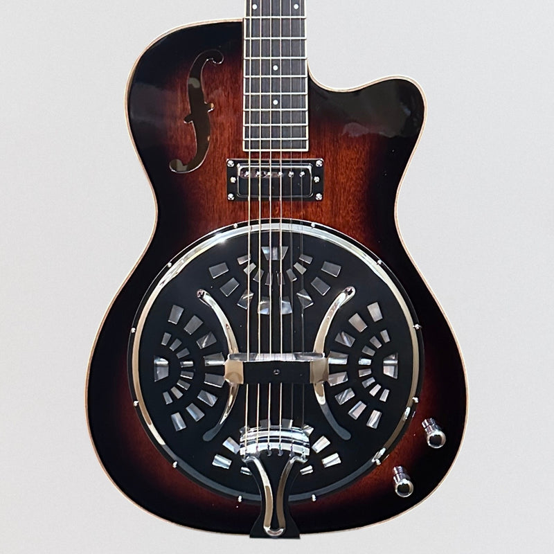 Danville RDL-70CEQ Resonator Acoustic Electric Guitar - Sunburst