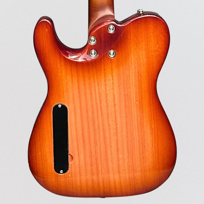 G&L USA Custom Shop ASAT HH RMC Semi Hollow-body Electric Guitar - Antique Brown Burst