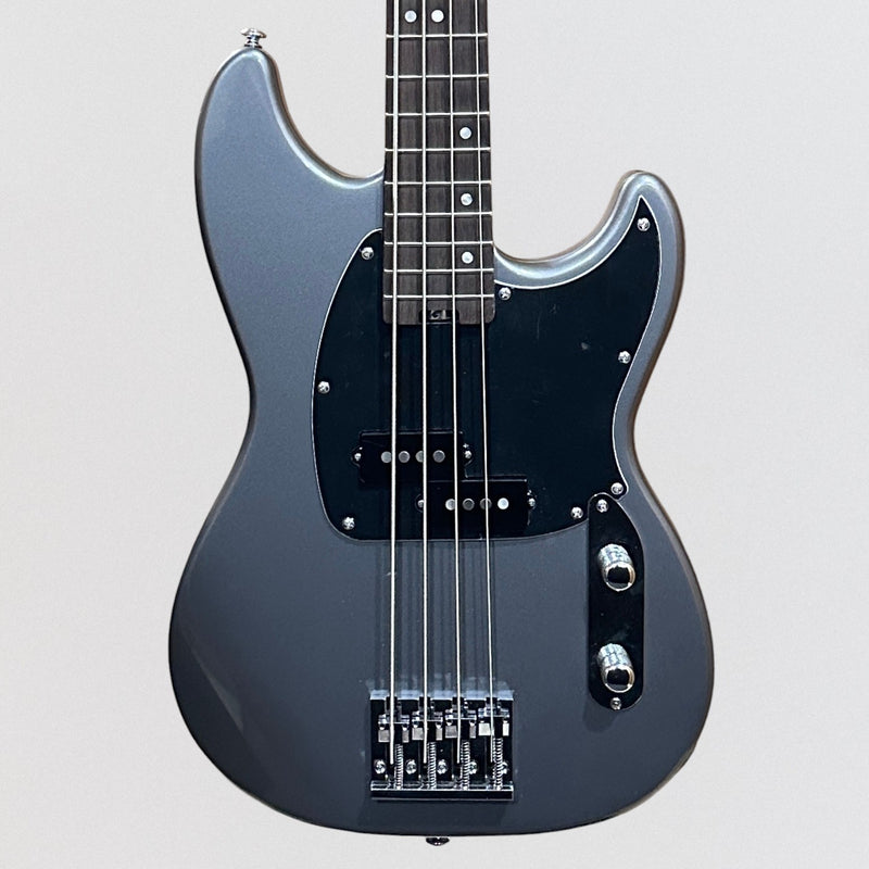 Schecter Banshee 4 String Short Scale Electric Bass Guitar - Carbon Gray