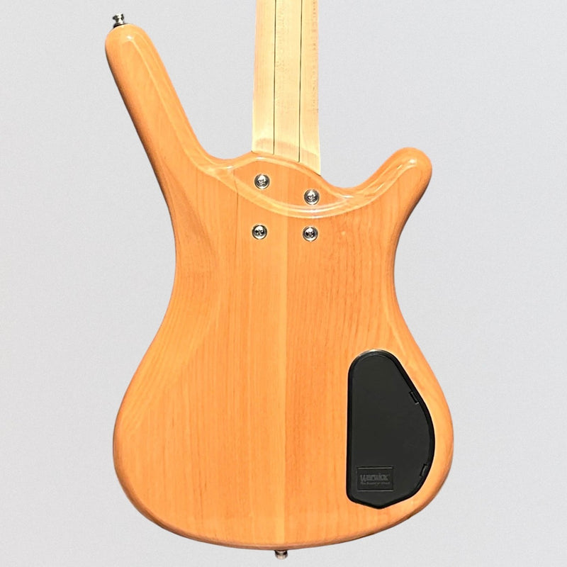 Warwick RockBass Corvette Premium 4-String Left Handed Electric Bass Guitar - Natural