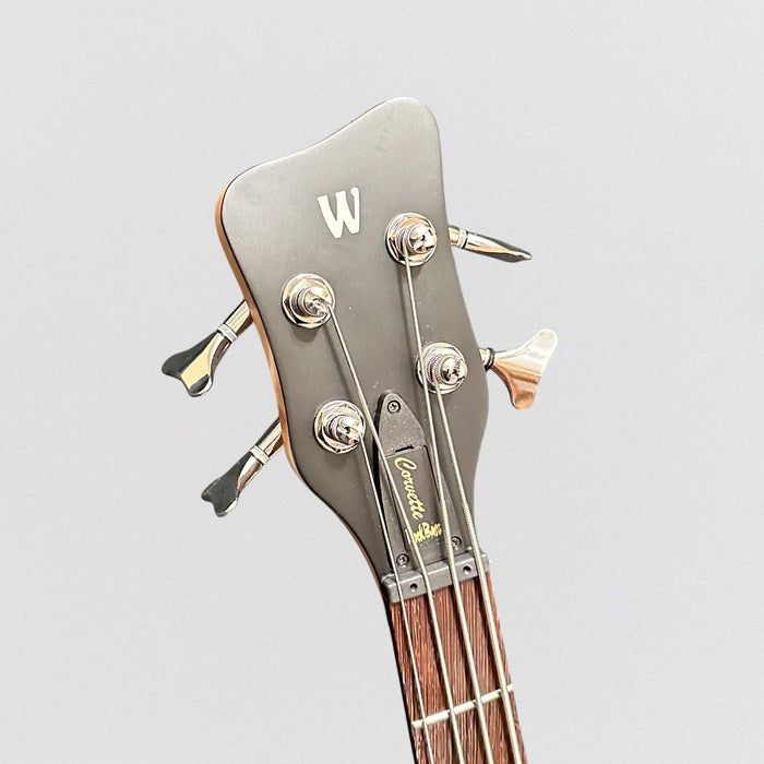 Warwick RockBass Corvette Premium 4-String Left Handed Electric Bass Guitar - Natural