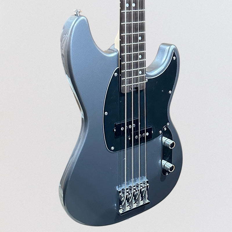 Schecter Banshee 4 String Short Scale Electric Bass Guitar - Carbon Gray