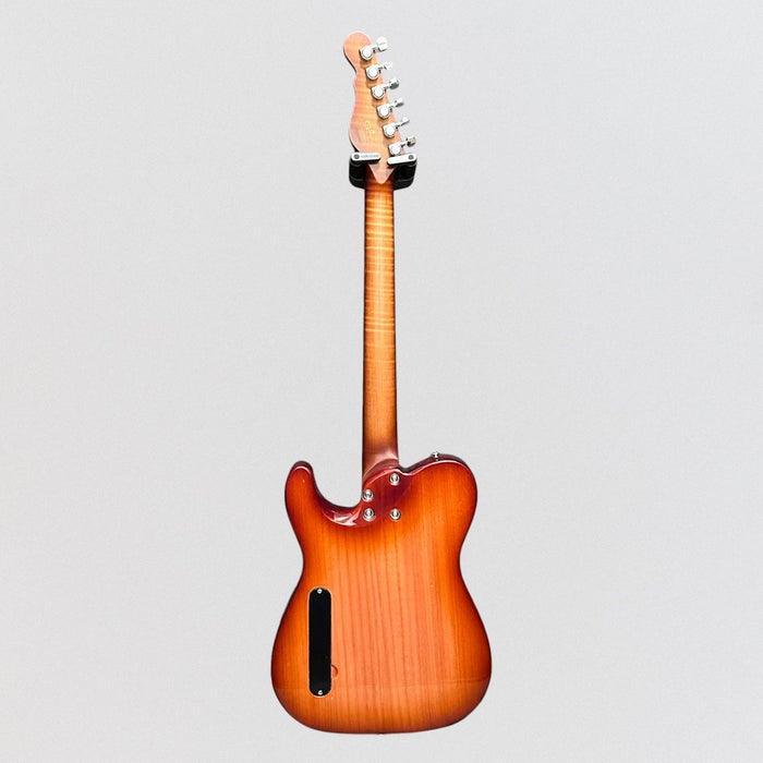 G&L USA Custom Shop ASAT HH RMC Semi Hollow-body Electric Guitar - Antique Brown Burst