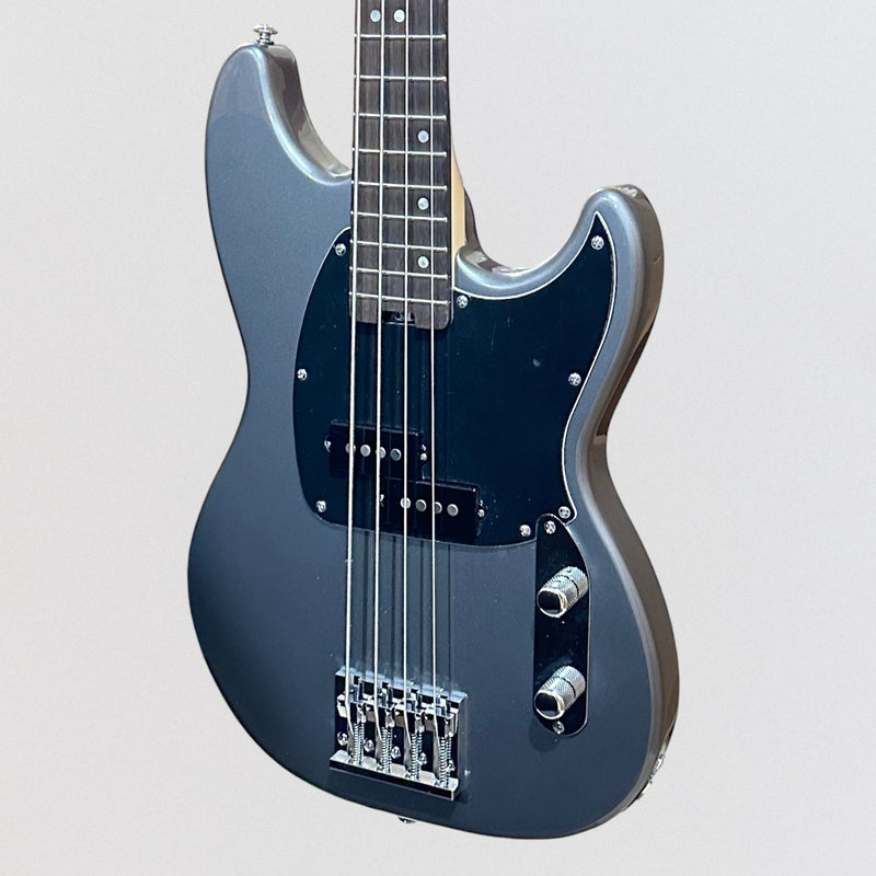 Schecter Banshee 4 String Short Scale Electric Bass Guitar - Carbon Gray