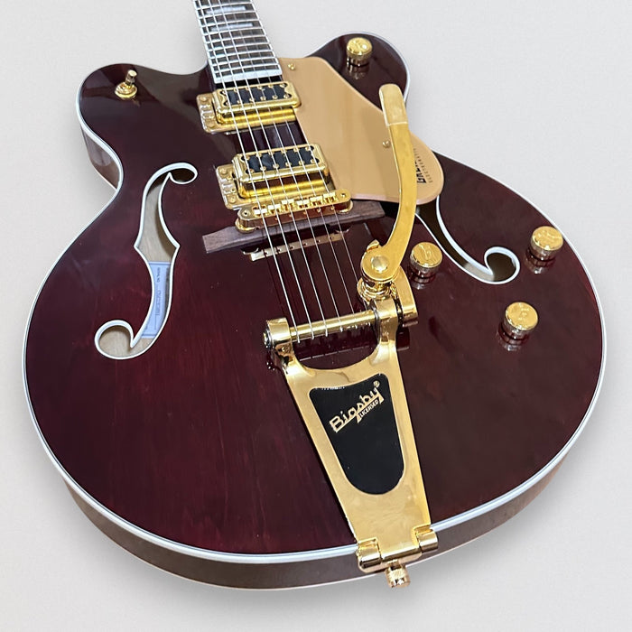 Gretsch G5422TG Electromatic Classic Hollowbody Double-Cut With Bigsby Electric Guitar - 2025 Walnut Stain