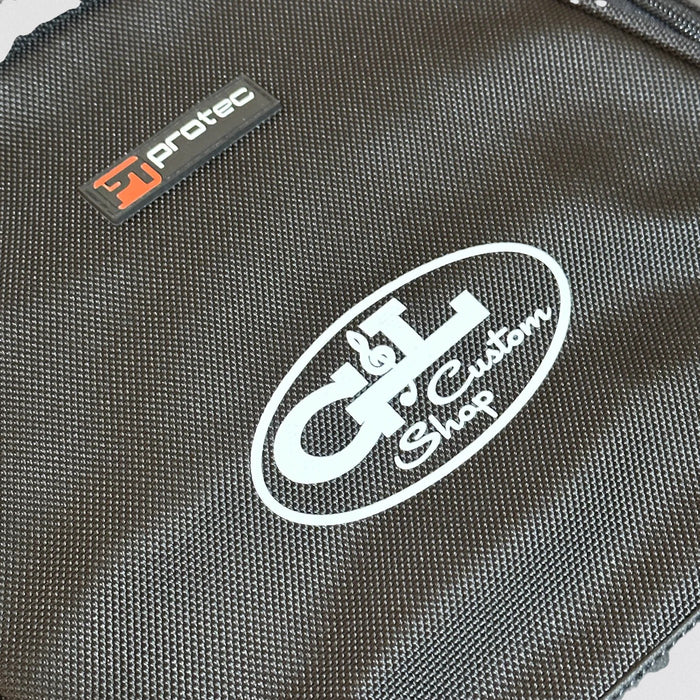 G&L USA Custom Shop ASAT HH RMC Semi Hollow-body Electric Guitar - Antique Brown Burst