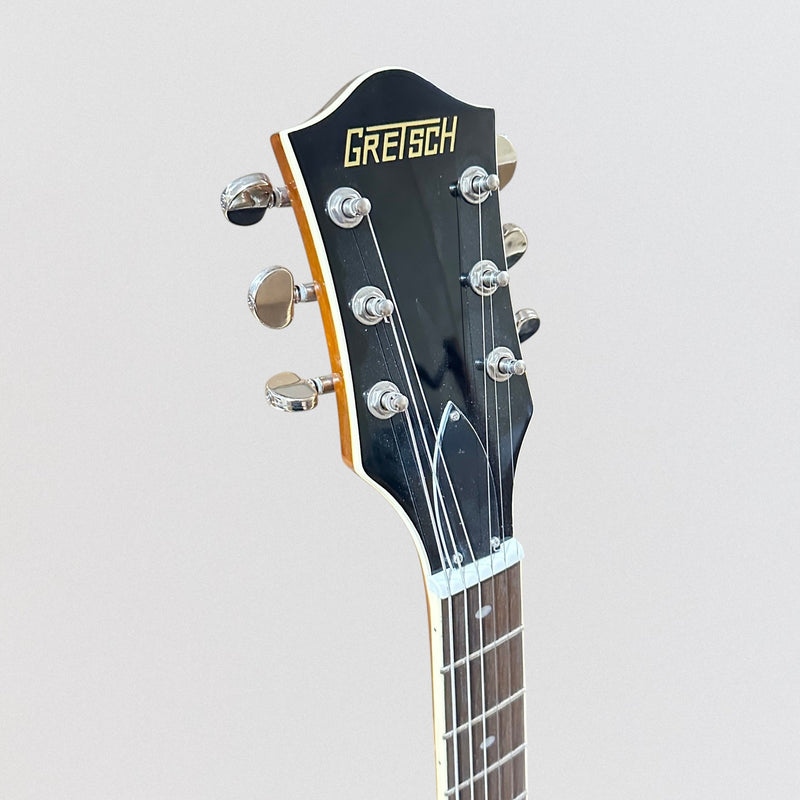 Gretsch G2655T-P90 Streamliner Center Block Jr. Double-Cut P90 with Bigsby Electric Guitar 2024 - Two-Tone Sahara Metallic and Vintage Mahogany Stain