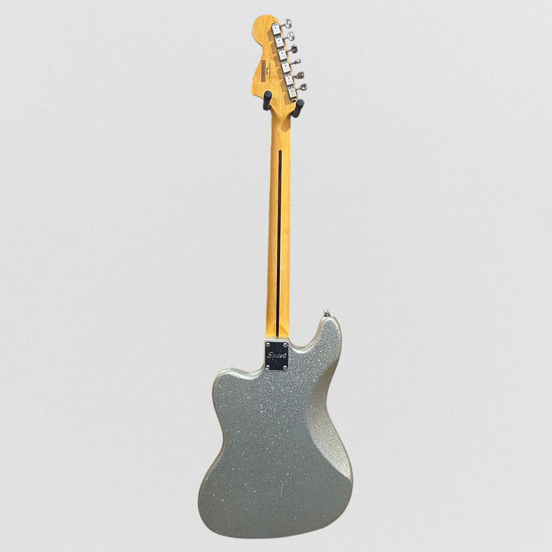 Fender Squier FSR Classic Vibe Bass VI 6 String Electric Bass Guitar - Silver Sparkle