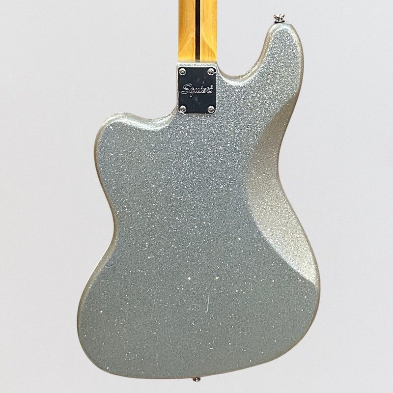 Fender Squier FSR Classic Vibe Bass VI 6 String Electric Bass Guitar - Silver Sparkle