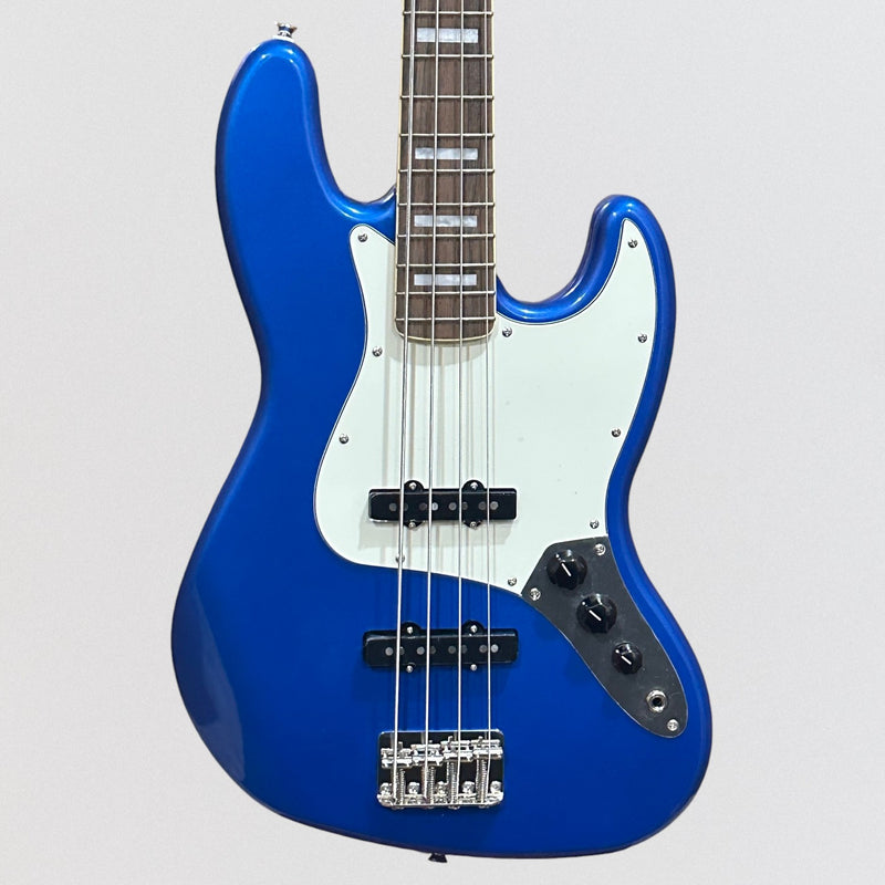 Fender Squier Classic Vibe Late '60s Limited-Edition 4 String Jazz Electric Bass Guitar - Lake Placid Blue