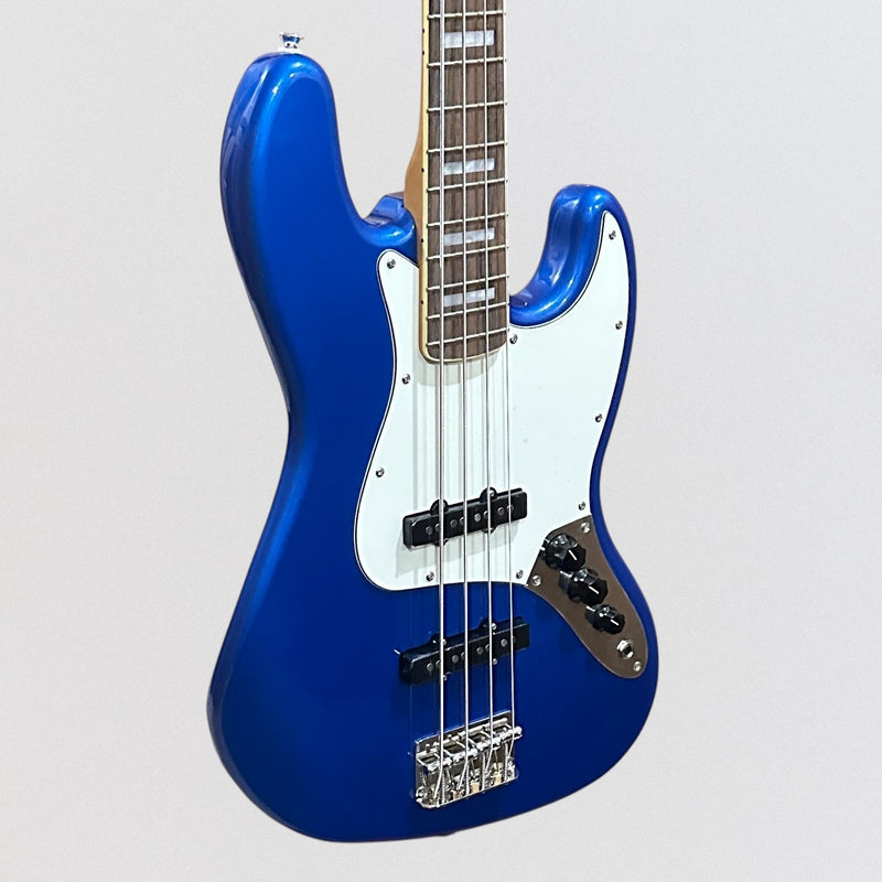 Fender Squier Classic Vibe Late '60s Limited-Edition 4 String Jazz Electric Bass Guitar - Lake Placid Blue