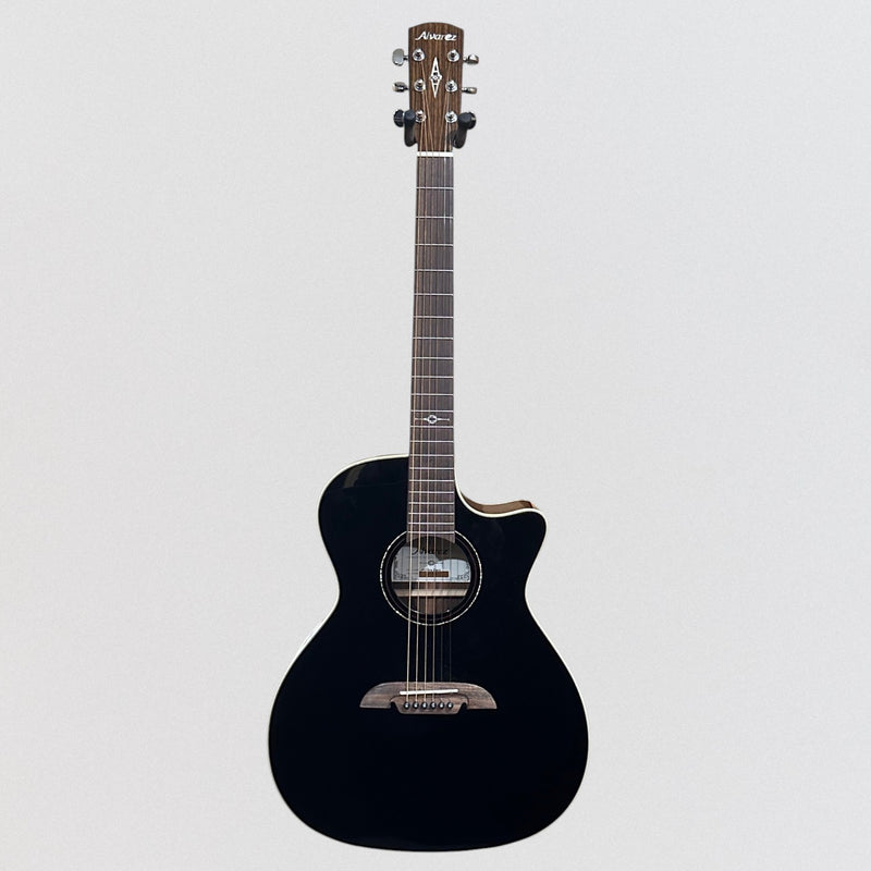 Alvarez AG70CE Grand Auditorium Acoustic-Electric Guitar - Black