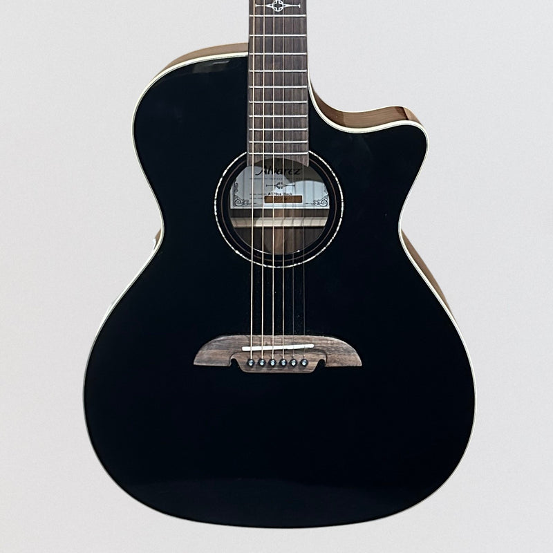 Alvarez AG70CE Grand Auditorium Acoustic-Electric Guitar - Black