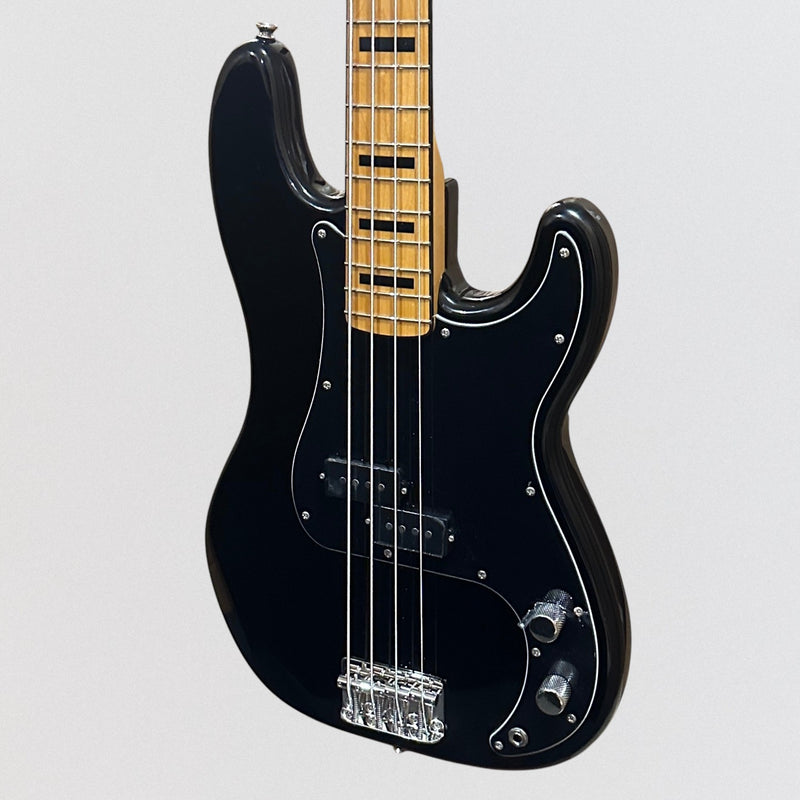 Fender Squier Classic Vibe '70s Precision P 4 String Electric Bass Guitar - Black