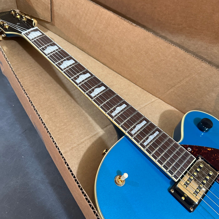Gretsch G2410TG Streamliner Hollow Body Single-Cut with Bigsby Electric Guitar - Fairlane Blue