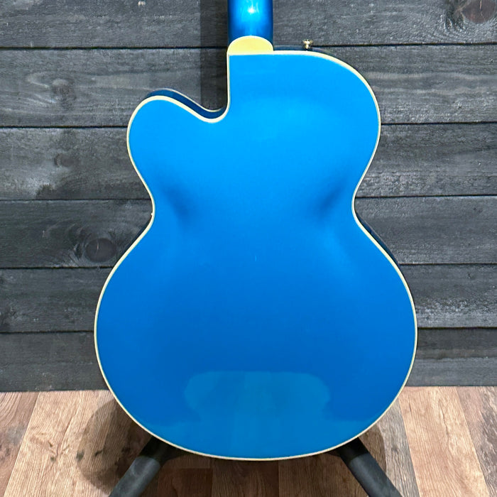 Gretsch G2410TG Streamliner Hollow Body Single-Cut with Bigsby Electric Guitar - Fairlane Blue