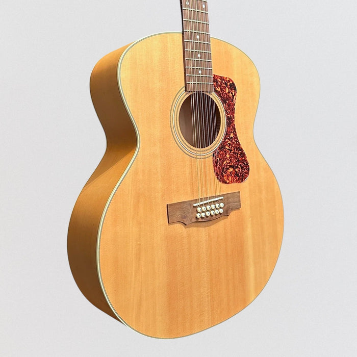 Guild F-2512E Maple Jumbo 12-string Acoustic Electric Guitar - Natural