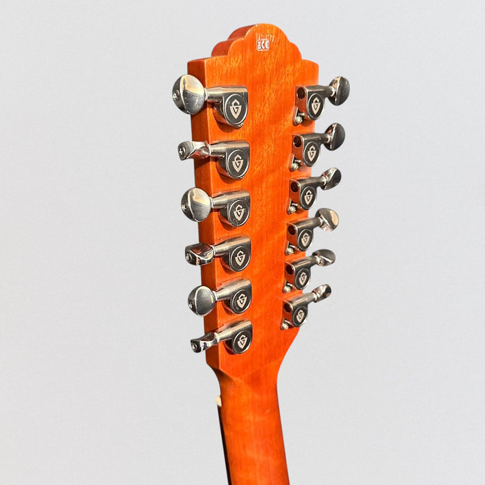 Guild F-2512E Maple Jumbo 12-string Acoustic Electric Guitar - Natural