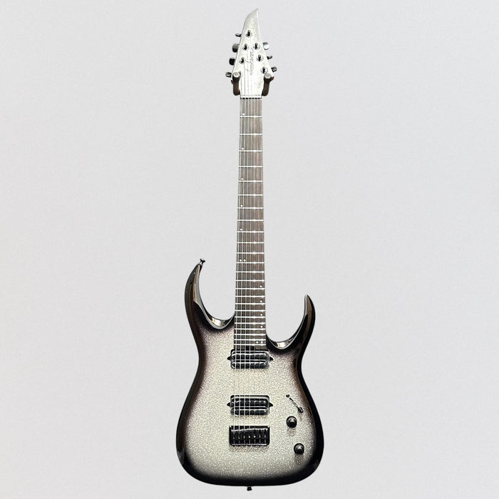 Jackson Pro Plus Signature Misha Mansoor Juggernaut HT7P 7-string Electric Guitar - Silverburst Sparkle