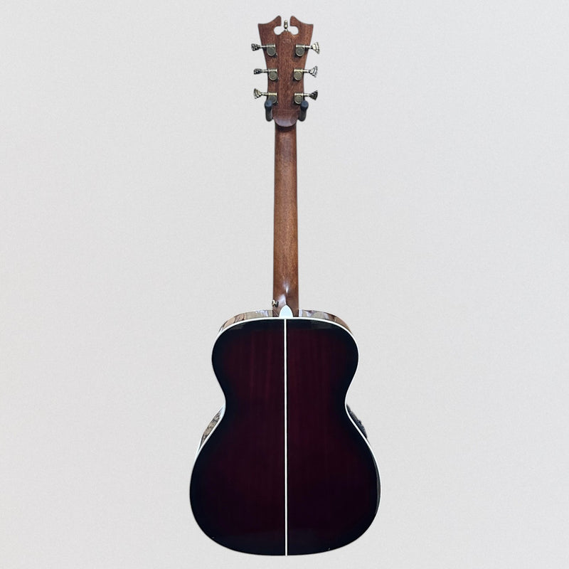 D'Angelico Premier Tammany Orchestra Acoustic-Electric Guitar - Trans Black Cherry Burst