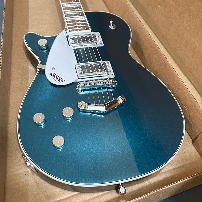 Gretsch G5220LH Electromatic Jet BT SC Left Handed Electric Guitar - Jade Grey Metallic