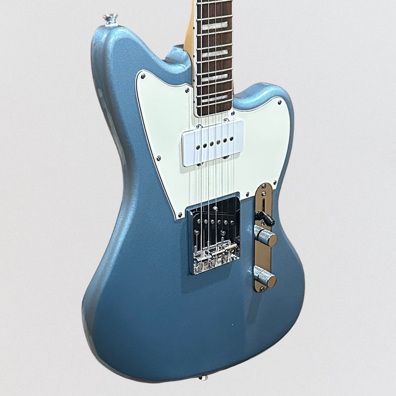 Fender Squier Paranormal Offset Telecaster SJ LE Electric Guitar - Ice Blue Metallic