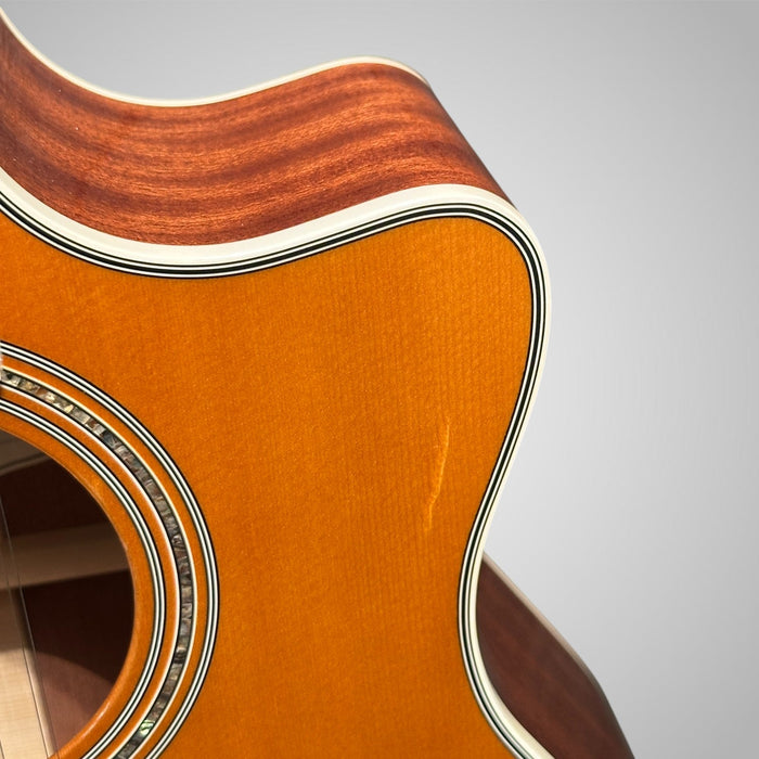 D'Angelico Premier Series Fulton Cutaway Grand Auditorium 12-string Acoustic-Electric Guitar - Natural