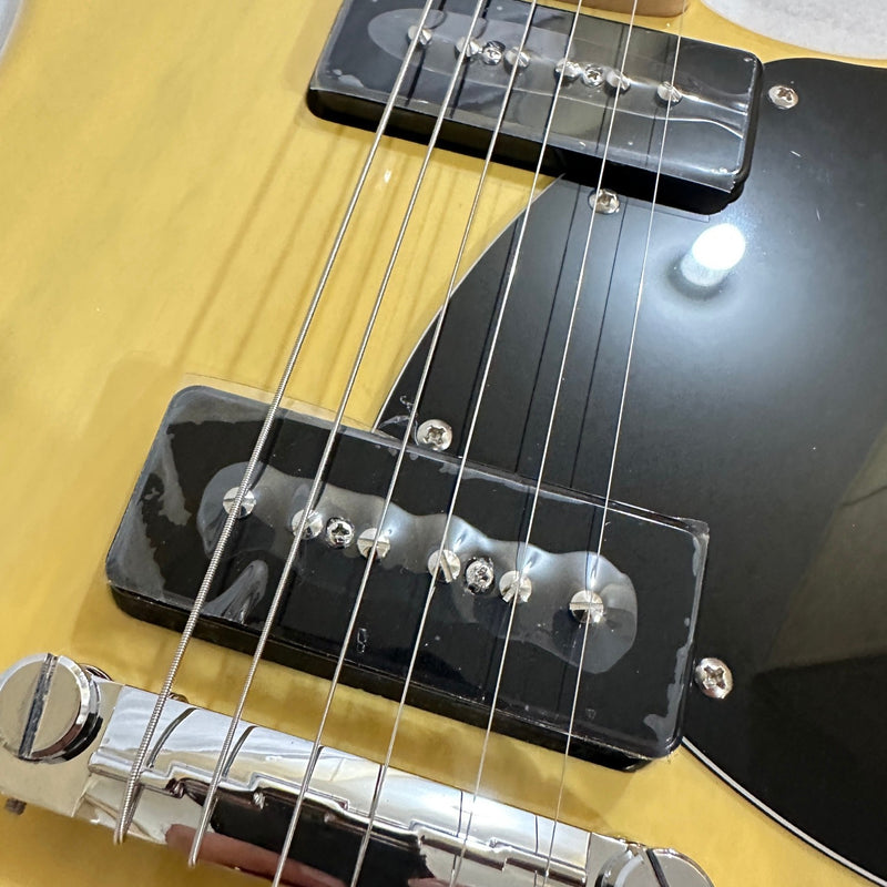 Fender Squier Paranormal Strat-O-Sonic Electric Guitar - Vintage Blonde
