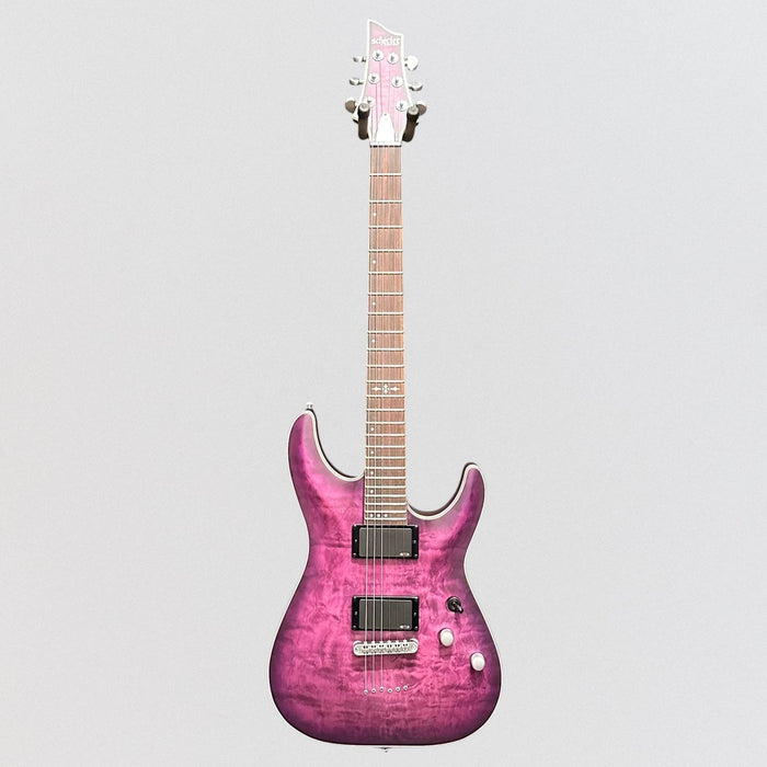 Schecter C-1 Platinum Electric Guitar - Purple Burst