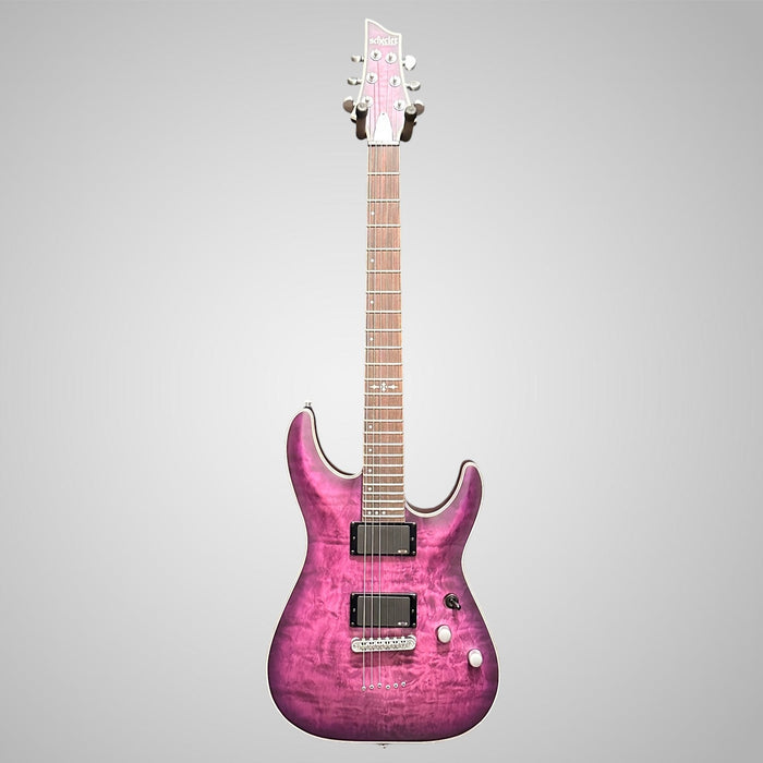 Schecter C-1 Platinum Electric Guitar - Purple Burst