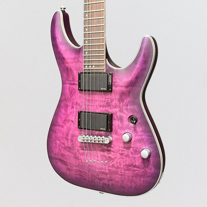 Schecter C-1 Platinum Electric Guitar - Purple Burst