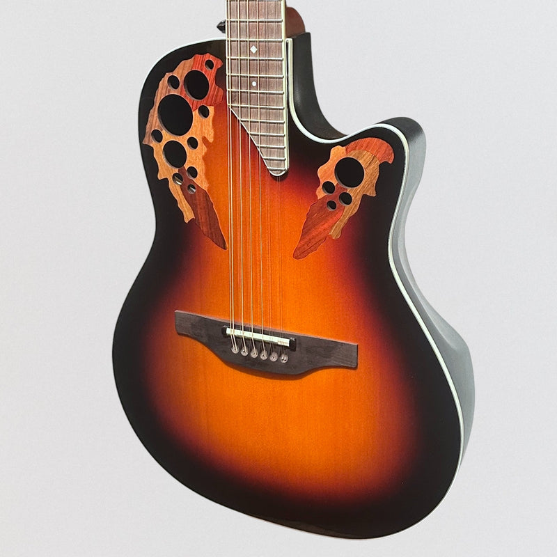 Ovation 2758AX-NEB-G Pro Series Standard Elite Deep Contour 12-String Acoustic Electric Guitar - New England Burst