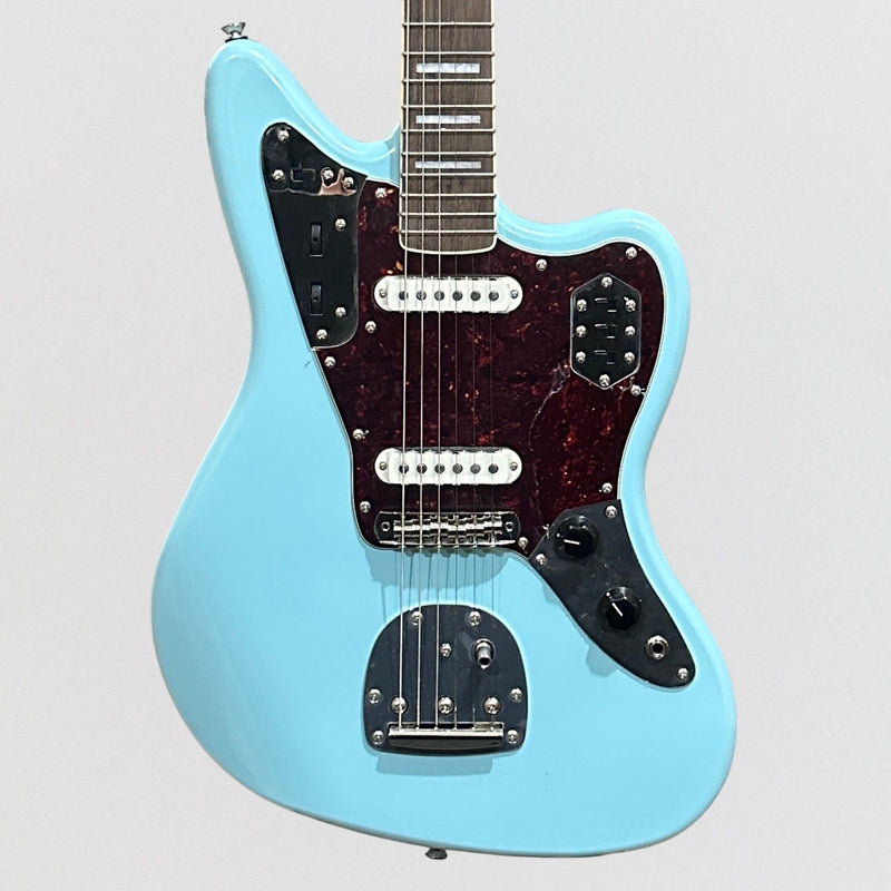 Fender Squier Classic Vibe '70s Jaguar Limited-Edition Electric Guitar - Daphne Blue