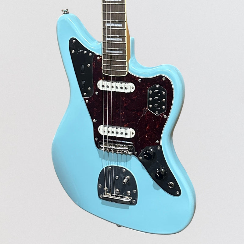 Fender Squier Classic Vibe '70s Jaguar Limited-Edition Electric Guitar - Daphne Blue
