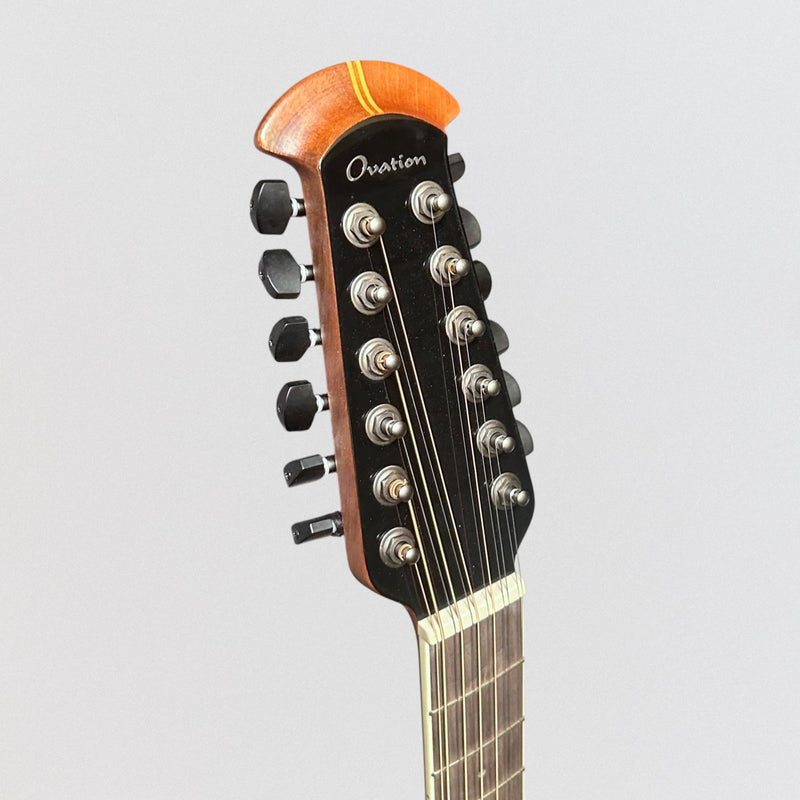 Ovation 2758AX-NEB-G Pro Series Standard Elite Deep Contour 12-String Acoustic Electric Guitar - New England Burst