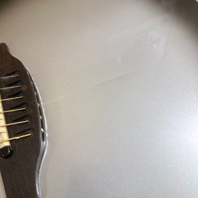 Ovation 1516 Ultra Series Mid-Depth Acoustic-Electric Guitar - Silver Shadow