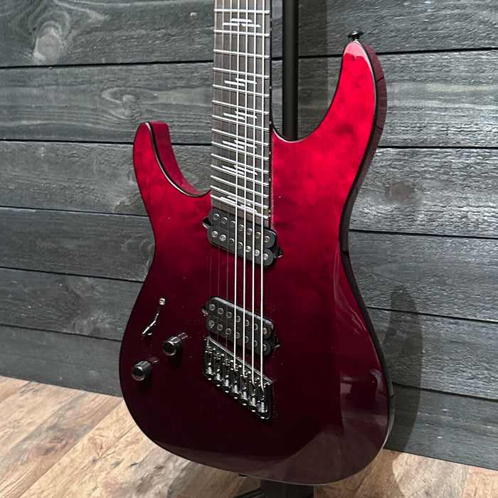 Schecter Reaper-7 Elite Multiscale LH Left Handed 7 String Electric Guitar - Blood Burst