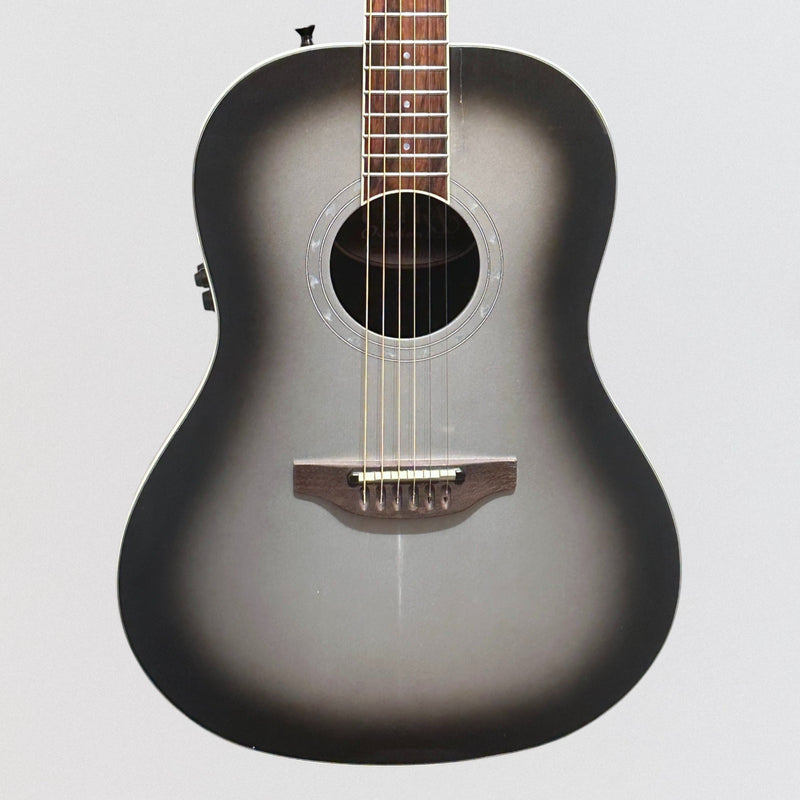 Ovation 1516 Ultra Series Mid-Depth Acoustic-Electric Guitar - Silver Shadow