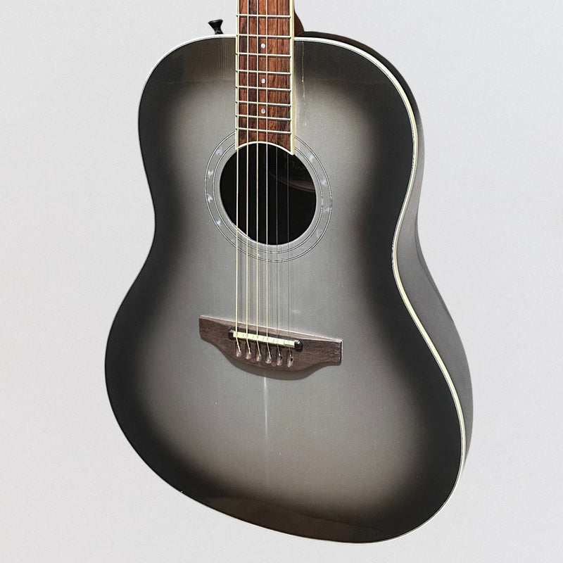 Ovation 1516 Ultra Series Mid-Depth Acoustic-Electric Guitar - Silver Shadow