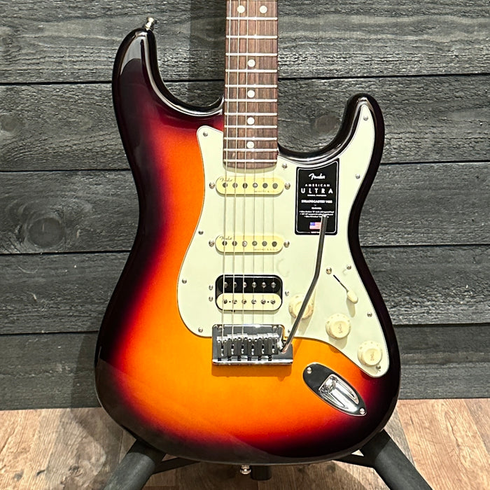 Fender American Ultra Stratocaster HSS USA Electric Guitar - Ultra burst