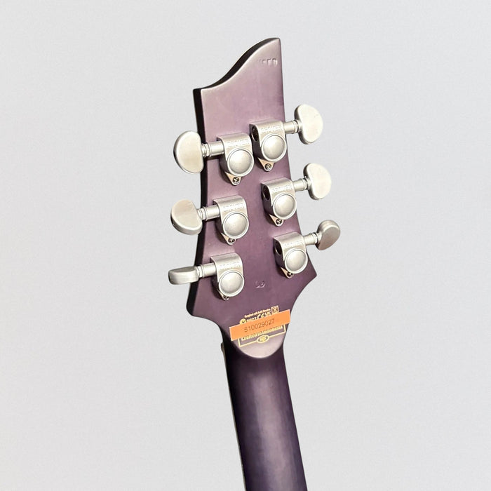 Schecter C-1 Platinum Electric Guitar - See-Thru Black Satin