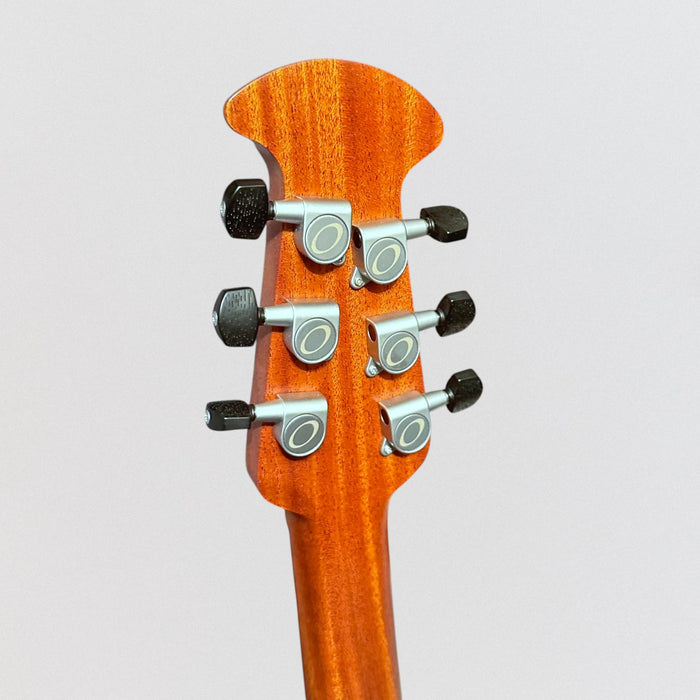 Ovation 1516 Ultra Series Mid-Depth Acoustic-Electric Guitar - Silver Shadow