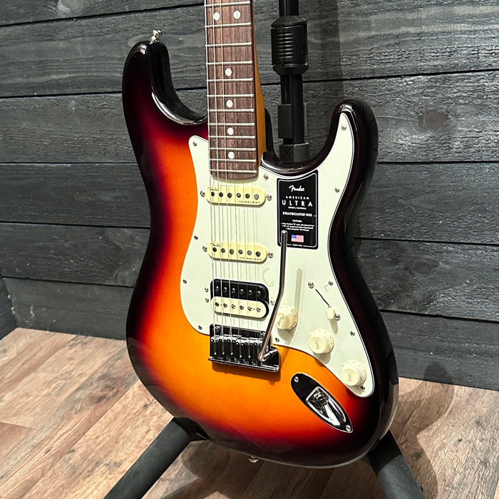 Fender American Ultra Stratocaster HSS USA Electric Guitar - Ultra burst