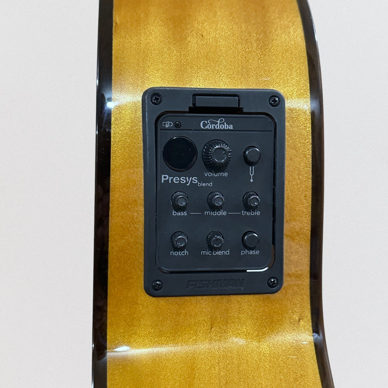 Cordoba GK Studio Nylon String Acoustic Electric Guitar - Natural